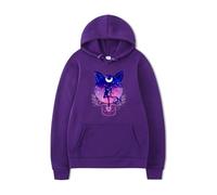 Nesthome Sweat à Capuche Anime Sai-lor Moon Cosplay Impression utilisée pour Les Festivals, Cosplay Fun Pull à Capuche pour Femme Fille Femme