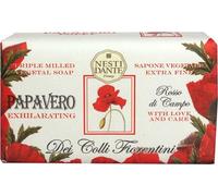 Nesti Dante Dei Colli Fiorentina mýdlo Savon végétal triple mouture Coquelicot 250 g