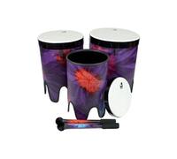 Nesting Drums Tom Tom Freestyle II Set De 3 (12/14/16) TF2NT-3PCWP Woodstock Purple