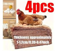 Nesting Pad for Chicken Coussin for nichoir à Poules, Coussin en Soie de Coco for Animaux Compagnie et d'élevage, 30 x cm