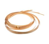 NESTINGHO 10 Pièces de Bandes en Faites la Main pour Loisirs Créatifs, Tressage Léger et Longue Sangle Beige, pour Projets de Fabrication de Paniers