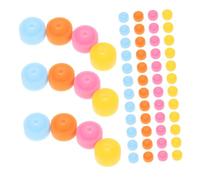 NESTINGHO 100 Pièces Protection Anti-poussière pour Machine de Ponçage Ongles, en Plastique Multicolore, Joint Étanche pour Accessoires de Perceuse, Réduit la Surchauffe en Séance de Couleur