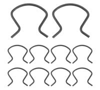 NESTINGHO 15 Clips de Retenue Métalliques pour Manivelle de Lève-Vitre Voiture Fixation Solide Compatible Accessoires de Remplacement pour Fenêtre et Porte Auto