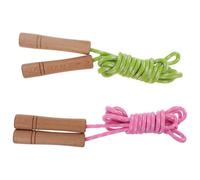 NESTINGHO 2 Pièces Corde de Saut Corde de Saut Chinoise pour Adolescents Poignée Confortable Réglable 2,7m Brûle des Calories Développe L'endurance pour Adultes et Adolescents Maison