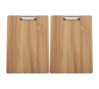 NESTINGHO 2 Pièces Planche à Dessin et Surface Rigide Bois avec Pince Métallique et Crochet de Suspension Dimensions Pratiques pour Bureau École Cuisine