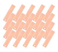 NESTINGHO 20 Pièces Kit de Science pour Expérience de Batterie Saline Électrodes en Cuivre Réutilisables, Facile à Monter, Adapté aux Débutants et Familles à Domicile