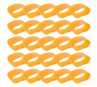 NESTINGHO 25 Pièces Élastique en Caoutchouc Résistant et Haute Élasticité pour Moufles de Baseball et Softball, Accessoire pour Entraînement Quotidien et Matchs Officiels