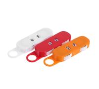 NESTINGHO 3 Pièces Compteur de Mailles en Plastique Style Tonneau Clip Sécurisé, Comptage Progressif et Régressif pour Projets Amigurumi et Motifs Complexes, pour Débutants et Experts