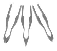 NESTINGHO 3 Pièces Pointes Fil Pyrograveur Bois, Embouts Métalliques de Tailles Variées, Chauffage Rapide, pour Gravure Artistique et Pyrogravure Électrique sur Bois