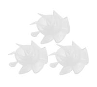 NESTINGHO 3 Pièces Roue de Soufflerie Centrifuge de Remplacement pour Sèche-cheveux Portable, Hélice de Ventilateur en Plastique, Compatibilité, du Bruit, Restauration du Flux D’air,
