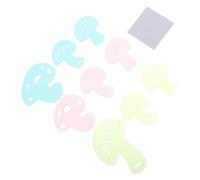 NESTINGHO 36pièces Stickers Muraux Champignons Lumineux Autocollants Phosphorescents pour Décoration Chambre Salon Adhésifs Faciles à Poser
