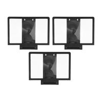 NESTINGHO 3pièces Loupe Écran Téléphone Portable Agrandisseur HD sans Alimentation pour Vidéos Protection Yeux Compatible Tous Mobiles