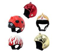 NESTINGHO 5 pièces Casque de Protection pour Poulets Casques Drôles et Légers avec Sangles Réglables Accessoires Sûrs et Confortables pour Poules et Oiseaux de Compagnie