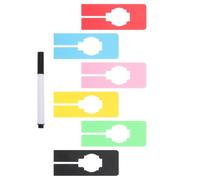 NESTINGHO 5 Pièces Séparateurs Flexible en Plastique Rectangulaires de Placard de l'espace Marqueur pour Tri Visuel Division et Adaptés aux Chambres Compactes et Changements Fréquents