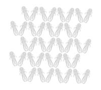 NESTINGHO 50 paires Bouchons Oreilles Silicone Transparente de Bruit Confortables et Flexibles pour Concerts Études et Protection Auditive