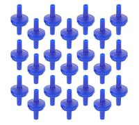 NESTINGHO 50pcs Valve Anti-Retour pour Pompe à Air D'aquarium en Plastique Bleu, Installation Rapide et Facile, Accessoire Essentiel pour Aquarium d'eau Douce