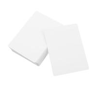 NESTINGHO 57 Pièces Cartes en Papier Vierge pour Magie de Scène, Blanc, | Accessoire de Tour, Production Continue, pour Cabaret et Scène, Cartes à Jaillir, Fan, Back Palm