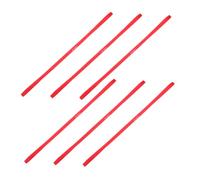 NESTINGHO 6 Pièces Protection Réparations Rouge en Nylon Chambre à Air de Vélo de 77x1,8 Cm Fonction Anti-crevaison pour Vélos Urbains et VTT