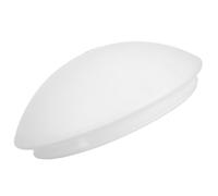 NESTINGHO Abat-jour Rond pour Plafonnier en Pvc Blanc avec Conception à Détection Automatique, Facile à Remplacer, pour Salon et Salle à Manger