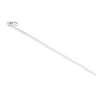 NESTINGHO Baguette de Store Vertical pour Réglage Facile des Stores en Acrylique Blanc avec Crochet, Accessoire Pratique pour Maison et Bureau