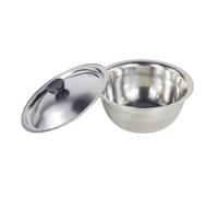 NESTINGHO Bassin en Acier Inoxydable Argenté Multifonction pour Cuisson des Aliments et Mélange de Pâte, Facile à Nettoyer, Cuisine et Restaurant