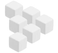 NESTINGHO Bloc Minéral Naturel Blanc pour Reptiles et Perruches, 6pcs, Accessoire pour Terrarium Fonction Limage des Dents et Renforcement du Système Immunitaire