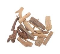 NESTINGHO Bois Flotté Naturel Poli 20 Pièces 3-20 Cm 2-10 G pour Aquarium et Loisirs Créatifs Décor Rustique Pièces en Bois Sculpté pour Terrarium et Décoration de Vase