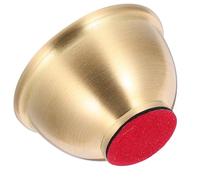 NESTINGHO Bol D'offrande en Laiton Petit Format Tapis Antidérapant Bol à Eau Bénite pour Autel Religieux Résistant la Corrosion pour Usage Domestique et Cérémonies