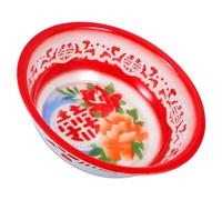 NESTINGHO Bol en Émail Rétro Grand Bassin Vintage Cuisine, Bol Mélangeur Polyvalent Grosse Capacité et Intérieur Spacieux, pour Pétrir la Pâte et Se Laver le Visage