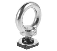 NESTINGHO Boulon à Œillet M8 pour Barres de Toit, Accessoire en Acier Inoxydable Anneau de Levage, Compatible Cadres de Coffre et Plateforme de Toit pour Usage Camping et Voyage
