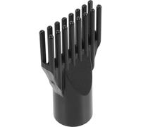 NESTINGHO Buse de Sèche-cheveux en Abs Noire, Embout Droit Surface Lisse, Accessoire Coiffage Séchage Précis des Poils D'animaux