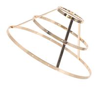 NESTINGHO Cadre D'abat-jour Doré, Structure Simple -même, Facile à Utiliser et Agréable Toucher, pour Lampe de Table Vintage