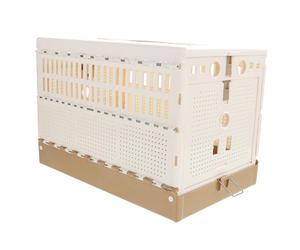 NESTINGHO Cage à Pigeons Pliable ABS Ultra Petite Cage de Transport Respirante pour Pigeons et Chatons Multifonctionnelle Légère et Facile à Ranger pour Dressage et Entraînement