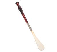 NESTINGHO Chausse-pied en Bois, Chausse-pied Long 39cm, Manche Long, Large Embout, pour Chaussures et Bottes, pour Adultes et Hommes, Usage Domestique