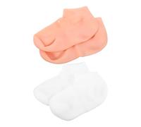 NESTINGHO Chaussettes Hydratantes en SEBS pour Femmes, 2 Paires, Confort Élastique et Amélioration de la Peau Sèche lors d'Activités Extérieures