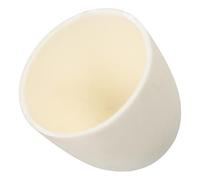 NESTINGHO Creuset en Céramique D'alumine Blanc pour Fusion et Coulée, Résistant la Corrosion, Usage Polyvalent en Laboratoire et Fonderie Haute Température