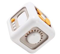 NESTINGHO Cube Activité Montessori Hexaédrique pour Tout-Petits Jeu Éducatif sans Angles Durs Stimule Motricité Fine et Pensée Critique Cadeau Éveil pour Garçon Fille à Partir de an