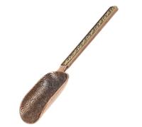 NESTINGHO Cuillère à Thé en Cuivre et Zinc Vintage, Accessoire de Thé Simple et Raffiné pour Usage Quotidien, Facile à Ranger Doser le Café