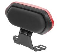 NESTINGHO Dossier pour Moto Rouge, Coussin de Siège Arrière Passager, Pièce de Remplacement pour Scooter et Moto, Accessoire Confortable et Compatible Multi-modèles, Installation Facile