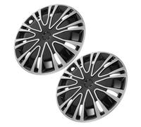 NESTINGHO Enjoliveurs de Moyeu Universels pour Voiture 12 Pouces en PP, Protection Débris, Design Décoratif Léger, Pack de 2 Pièces Facile à Installer