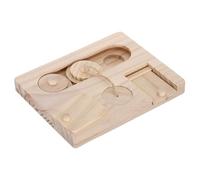 NESTINGHO 'enrichissement en Bois pour Petits Animaux, Interactif de Recherche de Nourriture pour Cobayes et Hamsters en Cage