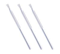 NESTINGHO Ensemble 3 Pcs Outils de Sculpture sur Argile Polymère, Pinceaux en Acier Inoxydable pour Modelage, Façonnage et Création Artistique, Accessoires Essentiels pour Poterie et DIY