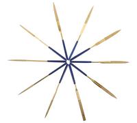 NESTINGHO Ensemble de 10 Limes Diamantées à Bijoux Revêtement Titane, Design Compact en Acier et Plastique pour Façonnage Précis et Projets de Métallurgie