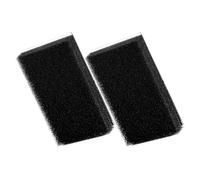 NESTINGHO Éponge Réutilisable Double Face pour Enlever Poils D’Animaux - Lot de 2 - Récupérateur de Peluches pour Machine à Laver - Brosse Anti-Poils pour Tapis et Voiture - Noir
