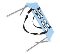 NESTINGHO Hamac avec Support Pliable pour Animaux de Toilettage | Cadre Détachable en Acier Inoxydable, Sangles Réglables, Maille Respirante Épaisse