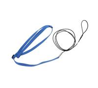 NESTINGHO Harnais Réglable pour Oiseaux et Perroquets Laisse de Formation, Sangle en Nylon Respirante Légère, Système Double Verrouillage pour Vol Extérieur Longue Distance
