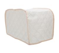 NESTINGHO Housse Anti-poussière pour Machine, Cache-poussière pour Grille, Polyester Lavable, Blanc, Cuisine et Plan de Travail