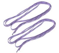 NESTINGHO Lacets Cirés Violet pour Chaussures de Hockey, 1 Paire Résistante en Coton, pour Patins à Glace et Usage Sportif en Salle