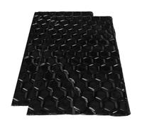 NESTINGHO Lot de 2 Tapis Insonorisants en Butyle pour Voiture, Adhésifs, Résistants à Haute Température, Couverture Insonorisante Anti-vibrations, Matériau D'insonorisation Automobile, 2
