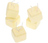 NESTINGHO Lot de 5 Pierres Molaires Minérales pour Petits Animaux, Rongeur Beige pour Hamster et Lapin, Aide à Broyer Le Tartre Dentaire et Attirer L'attention des Animaux